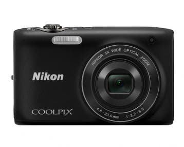 Nikon Coolpix S3100 Digitale Compact Camera - Zwart, Verzenden, Zo goed als nieuw
