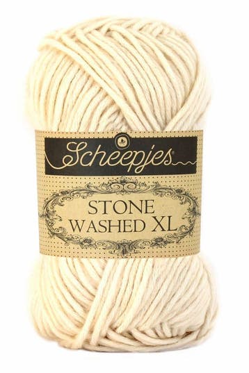 Scheepjes Stone Washed XL - 841 Moon Stone - Katoen-mix Ga, Ophalen of Verzenden, Nieuw