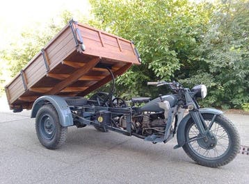 Moto Guzzi - Ercole - Ribaltabile - 500 cc - 1954, Motoren