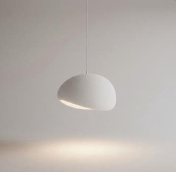 Italian Postmodern - Plafondlamp - Concrete - Sculpturale