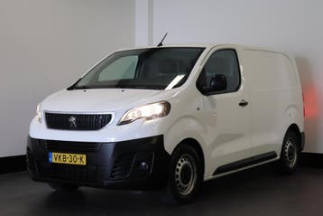 Peugeot Expert 2.0 BlueHDI 122PK Automaat EURO 6, Automaat, Gebruikt, Leder en Stof, Wit
