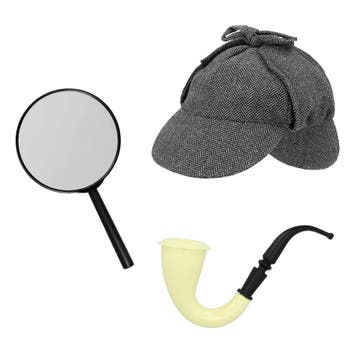 Accessoireset Detective 3-Delig, Ophalen of Verzenden, Nieuw