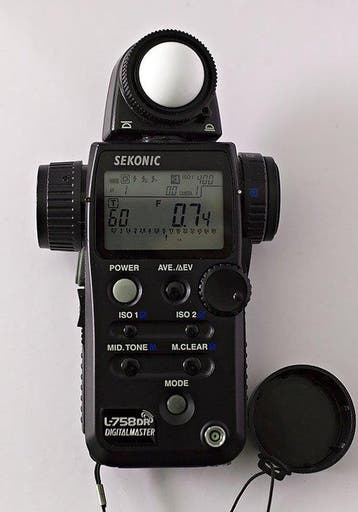 Sekonic spotmeter l-758dr ook voor digitale cameras, Nieuw