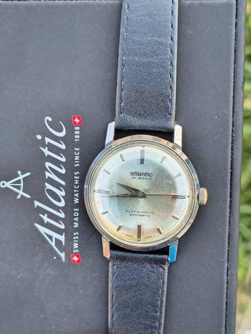 Atlantic - Flato-Matic - Zonder minimumprijs - (Sellita) -, Sieraden, Tassen en Uiterlijk, Nieuw