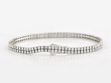 Armband - 14 karaat Witgoud - 2.95ct. tw. Diamant, Nieuw
