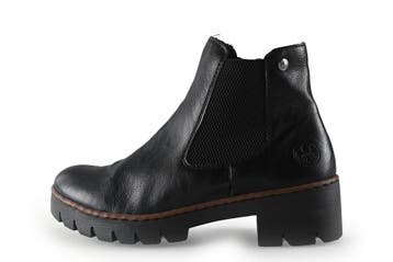 Rieker Chelsea boots in maat 39 Zwart, Verzenden, Zwart, Overige typen, Zo goed als nieuw