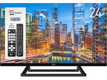 Veiling - TELE System 24 inch TV - HD Ready - Dolby Audio, Audio, Tv en Foto, Nieuw