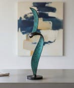 Ben Wouters (XX) - sculptuur, Helix Spiral - 56 cm - Brons