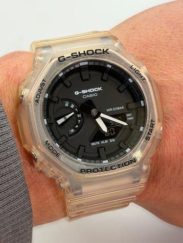 Casio SHOCK GA-2100SKE-7AER – Module 5611 – Iconic Design –, Nieuw