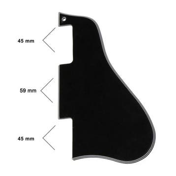 Allparts PG0818037 pickguard for Gibson® ES-335®, short,, Ophalen of Verzenden, Nieuw