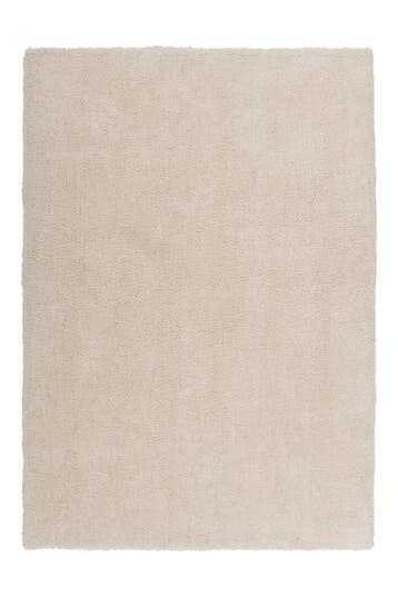 Effen Vloerkleed | Velvet | Uni | Crème | 200x290 cm, Verzenden, Nieuw