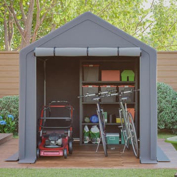 Ruime Garage Carport 190x296x200cm - Waterdichte Stalen Berg