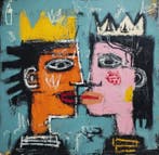 Eric Brumette - KISS ME LIKE BASQUIAT 2 - Toile L