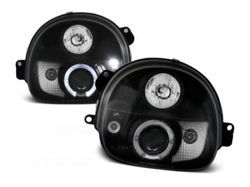 Angel Eyes koplampen Black geschikt voor Renault Twingo, Verzenden, Nieuw, Renault