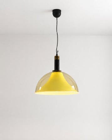 Stilux - Plafondlamp - Plexiglas, Messing