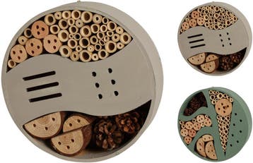 Insectenhuis Insectenhotel Circle in 2 uitvoeringen, Tuin en Terras, Nieuw