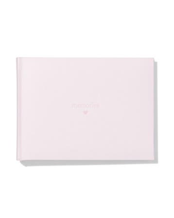 HEMA Fotoalbum 24x18x4cm roze, Verzenden, Nieuw