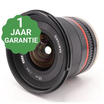 Samyang 12mm F/2.0 NCS CS Sony E, Verzenden, Gebruikt