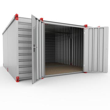 Grote opslagcontainer loods magazijn 4 x 4,4 x 2,2 (BxDxH)