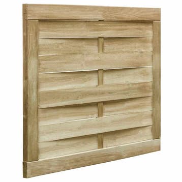 vidaXL Poort 100x75 cm groen geïmpregneerd grenenhout, Verzenden, Nieuw