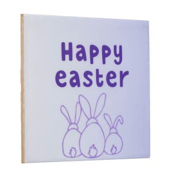 Homebound Tegeltje happy easter, Ophalen of Verzenden
