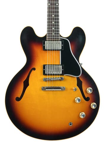 Gibson 1961 ES335 Reissue VOS Vintage Burst (Instrument), Ophalen of Verzenden, Nieuw, Hollow body, Gibson