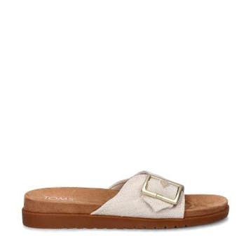 TOMS Marin Slide slippers voor dames in het Beige, Slippers, Verzenden, Beige, Nieuw