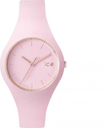 Ice-Watch ICE-Glam Pastel Pink Unisex Horloge - Siliconen -, Verzenden, Nieuw