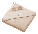 Baby Ono Bamboo Beige 100 x 100 cm Badcape, Verzenden, Nieuw