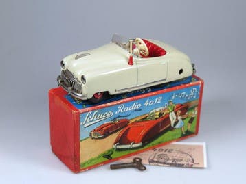 Schuco - Nr. 4012 Radio Auto in Doos (1952), Thorens