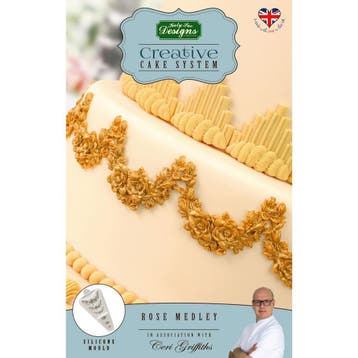 Katy Sue Mold Cake System Rozen Slinger, Verzenden, Nieuw