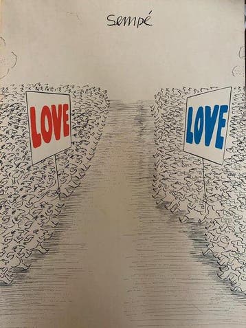 Love love - Sempe, Verzenden, Gelezen