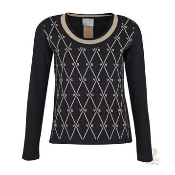 Verysimple • zwarte wollen trui • S, Verzenden, Nieuw, Maat 36 (S), Verysimple