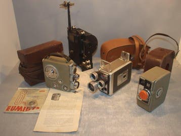 Kodak, Eumig, Pathescope en Cima ACE Baby / Brownie Turret /