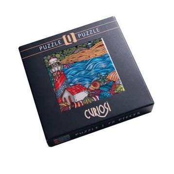 Curiosi Q-puzzel (moeilijke stukjes) - Kleurenmix 2 (72, Hobby en Vrije tijd, Ophalen of Verzenden, Nieuw