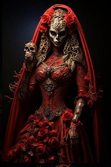 CREATIVE_HUB - Mexican sante muerte #2