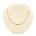 Gouden fantasieschakel ketting, Ophalen of Verzenden, Gebruikt, Overige kleuren, Goud