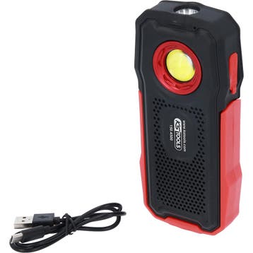 KS Tools Mobiele LED Werklamp Bluetooth Luidspreker 500, Verzenden, Nieuw
