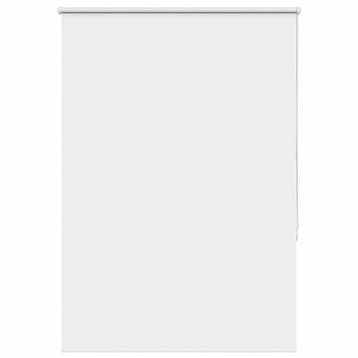 vidaXL Rolgordijn verduisterend wit 100x175cm stofbreedte, Verzenden, Nieuw, Wit