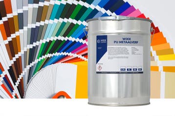 Wixx PU Metaalverf Mengkleur 10L, Overige kleuren, Nieuw, Verf, Verzenden