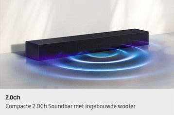 Samsung HW-B400F - Soundbar, Ophalen of Verzenden, Bluetooth, Nieuw