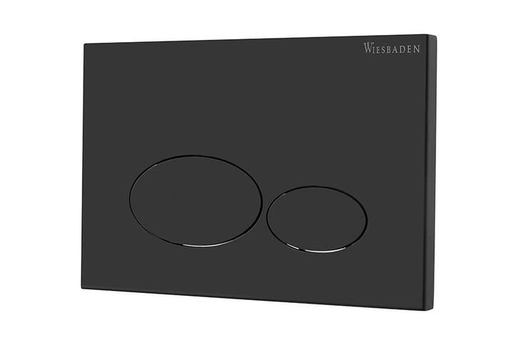 X32 Metal drukplaat voor inbouwreservoir mat zwart, Doe-het-zelf en Verbouw, Sanitair, Ophalen of Verzenden