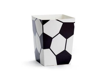 Popcorn bakjes voetbal (6st), Ophalen of Verzenden, Nieuw