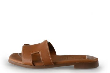 Oh My Sandals Slippers in maat 37 Cognac, Slippers, Overige kleuren, Verzenden, Zo goed als nieuw