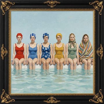 Le Yack - Six Bathers — Portrait of a Summer Silence -