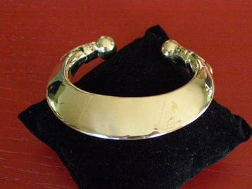 Armband - Rajasthan C vorm - 45,3 gr - Zilver - India - mid