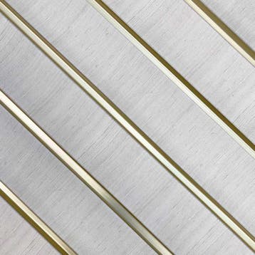 Wandpaneel Grace Wit 260x12cm, Nieuw
