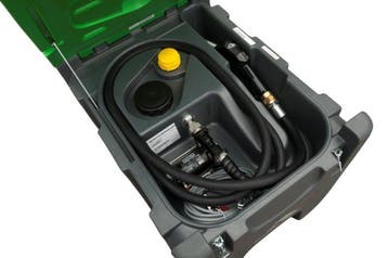 Dieseltank mobiel TM 200 liter (hoog/smal model) + 12V pomp, Verzenden