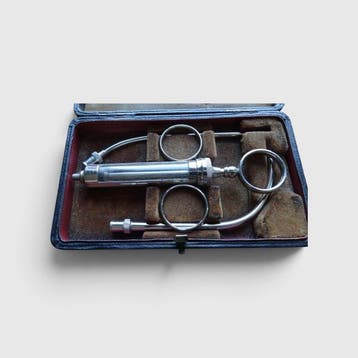 Medisch instrument - Glas, Metaal, diverse materialen -, Antiek en Kunst