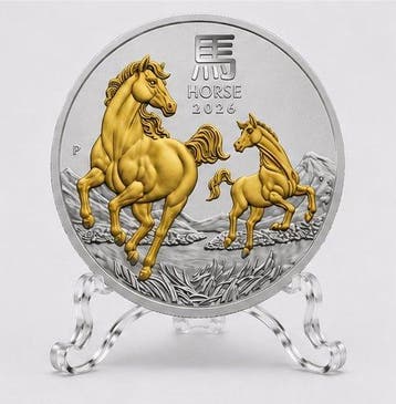 Australië. 1 Dollar 2026 – Lunar Series III: Year of the